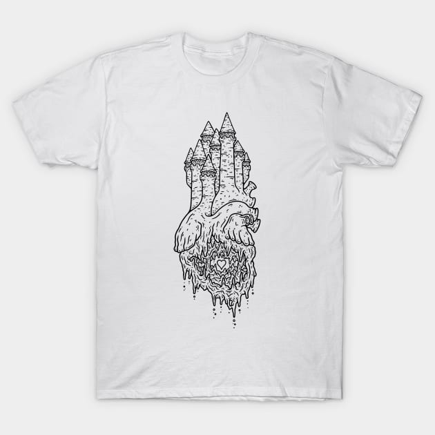 HeartCastle T-Shirt by CharlieWizzard